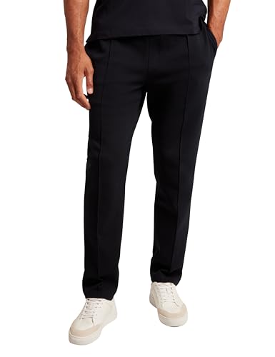 Image of Ted Baker London Branded Honeycomb Trim Jogger, Navy, 34" Waist