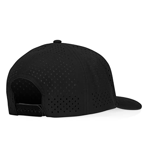 Zion, Blank Performance Snapback Hat, Outdoor Baseball Cap (Black) #TOP1
