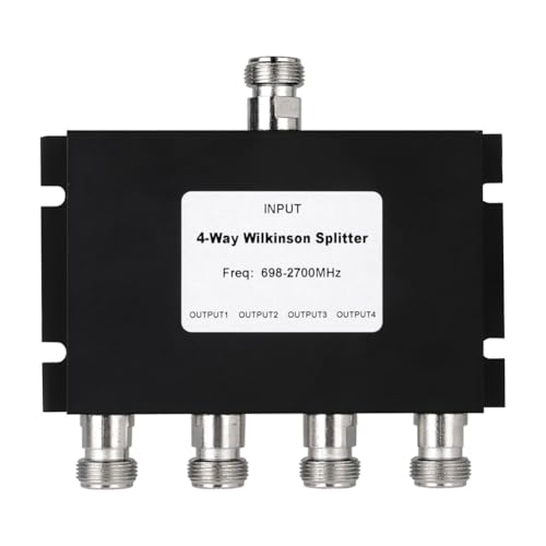 Paaruter Divisor de Potencia de Microbanda de 4 Vías, 698-2700 MHz, gsm 4G LTE, W-CDMA, FDD, Repetidor de Señal Móvil, Antena.