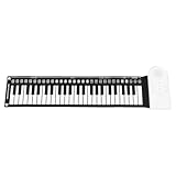 Portable Practice Solution: The Silicone 49 Key Roll Up Keyboard Piano Portable Hand Roll Digital Piano offers a flexible roll up keyboard design that solves space and transport challenges, enabling music creation anytime with 49 responsive keys idea...