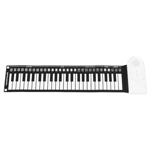 Piano roulé la main 49 touches pliable pour débuter sans s'encombrer