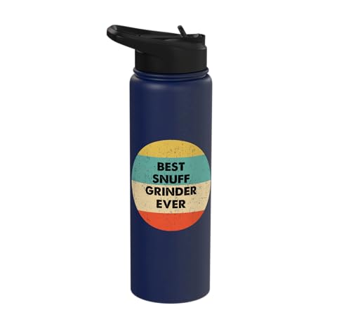 Snuff Grinder Stainless Steel Insulated Water Bottle