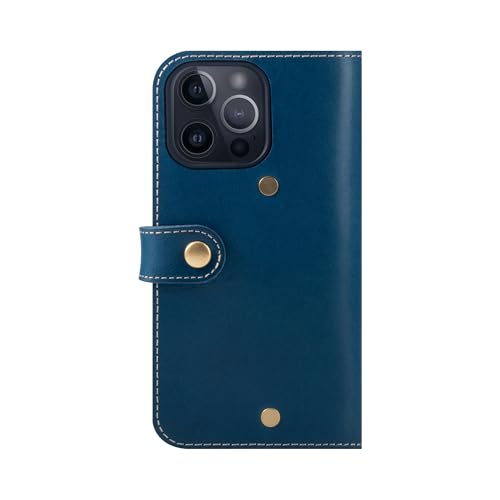 HANATORA for iPhone 16Pro �P�[�X �蒠�^ �{�v �X�}�z�P�[�X �X�}�z �X�^���h �X�g���b�v �t�� �C�^���A�����U�[ �M�t�g �}�O�l�b�g�Ȃ� �u���[ PN-16Pro-Blue �M�t�g �a�����M�t�g ���� �ޏ� ���ꂳ�� �������� 