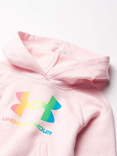 Under Armour Conjunto ombre com logotipo Ua Big para meninas, Água de rosas, 4