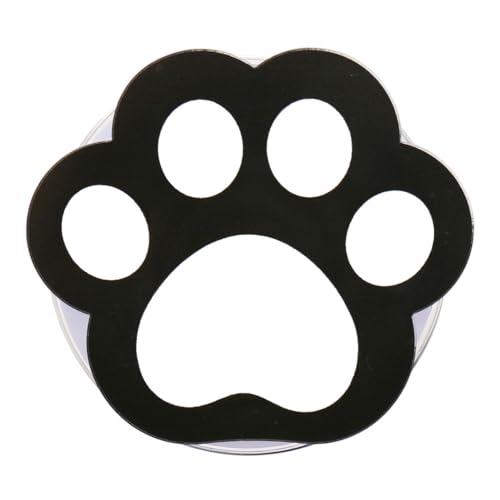 ONLYOU スマホグリップ MagSafe対応 マグネット かわいい 猫 肉球 スマホリング 韓国風 落下防止 ホルダー iPhone対応 (ブラック)