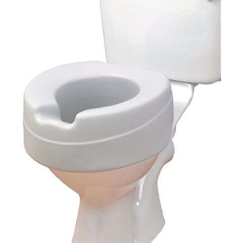 HOMECRAFT Comfy Foam Elevated Toilet Seat Cover