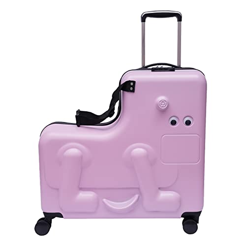 Image of DONSU 24 Inch Portable Universal Wheel Kids' Luggage,Children's Ride-On Trolley Luggage Suggest 4-12 Ages, Waterproof Boys Girls Travel Suitcase