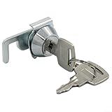 Design sécurisé et codé : chaque clé et cylindre de serrure de ce verrou à came est équipé de codes uniques et correspondants, offrant une couche de sécurité supplémentaire pour protéger vos effets personnels et objets de valeur.