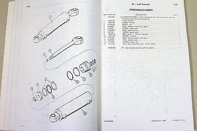 Parts Catalog Manual For J I Case 25 + 4 Xp Trencher 25+4 Exploded Views Assembly