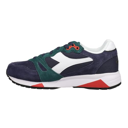 Diadora Mens S8000 Navy Lace Up Sneakers Shoes Casual - Blue3