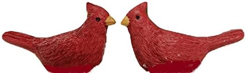 Blossom BucketSet of 2 Mini Red Birds-Cardinals