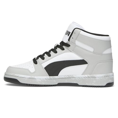 PUMA Mens Rebound Layup Scruff High Sneakers Shoes Casual - Grey3