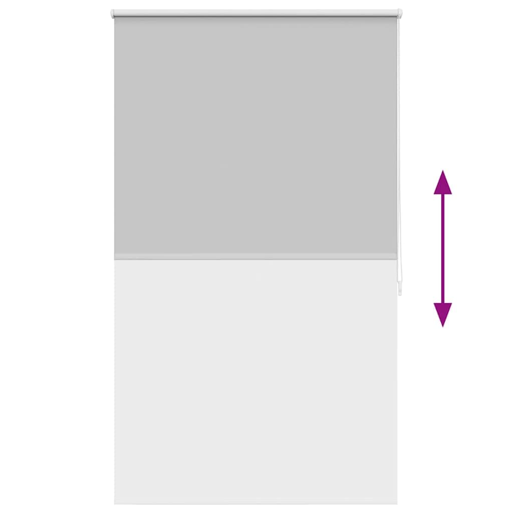 Store Enrouleur occultant 124,4 x 175 cm, Largeur du Tissu 120 cm, Gris, Stores à Rouleau Occultant pour fenêtre Protection de Vie Privée et Soleil pour Maison, intérieur