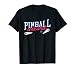 Retro Pinball Wizard Print Tshirt Arcade Game Lover T Shirt