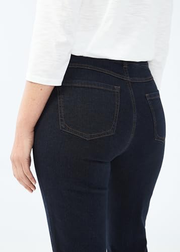 FDJ French Dressing Jeans Women's Classic Denim Straight Leg Jean, Olivia Slightly Curvy Fit, Midnight Blue4