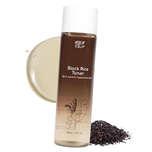 Image of Black Rice water Toner for open pores tightening & unclogging | non-comedogenic | For all skin types | 150ml