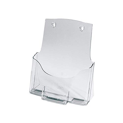 Sigel LH111 Porta-folletos de sobremesa acrylic, acrilico resistente a UV, para A4, 1 unds