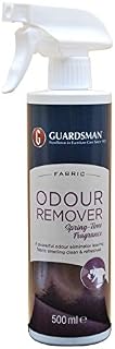 Guardsman Fabric Odour Remover Spray, Spring-Time Fragrance Fabric Freshener for Home That Neautralises Odours and Eliminates Bad Smells from Carpets, Curtains, Fabric Sofas, Clothing Fabrics, 500ml