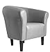 FORTISLINE Sessel Clubsessel Loungesessel Cocktailsessel Monaco 2" Grau W364 06