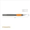 Fiskars Detail Craft Knife, Exacto Hobby Knife for Crafting, Arts, Modeling, Scrapbooking Supplies for Adults, Durable Aluminum Body, Included with Protective Cover, 6.21", Orange #5