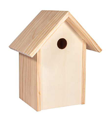 Rayher Bird House Building Kit for Wild Birds Wooden Nesting Box for Small Birds 19x14x25cm, 70053505, Natural, 19x14x25 cm - Image 3
