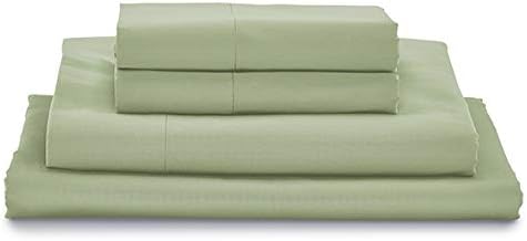 MyPillow Bed Sheet Set 100% Certified Giza Egyptian Long Staple Cotton Full Green AMZUS-giza-fs