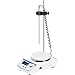 +UXI Magnetic Stirrer Hot Plate LCD Screen RT+5~350? Speed Range 100-2000rpm Maximum Processing Capacity 20L Time Setting Range 0-99h59min with 2 Stirring Bars 110V (LCD scrren)