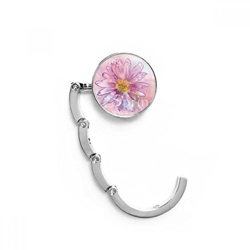 Accroche sac pliable rose pour table : ne posez plus votre sac au sol