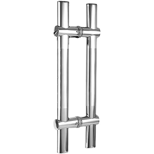 Poignée de porte de douche en acier inoxydable avec entraxe variable