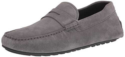 Image of BOSS Men's Noel Suede Drivers Loafers