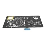 76092GT 76092 OEM Ground Control Box Overlay Decal for Genie Boom Lift TMZ-50/30 Mod-P84S-24250
