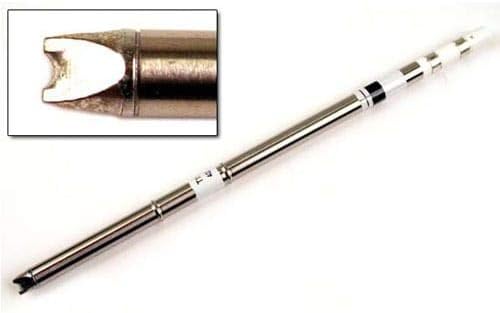 Hakko T15-R20 Solder Tip 2 x 1.3mm Slot for FM-202, FP-102 Solder Stations