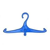Ronyme Tauchanzughalter Robuster Tauchausrüstungsaufhänger für Trockenanzug BCD Atemregler Neoprenanzug Polypropylen für Taucher Geräteverleih Garderobe, Blau