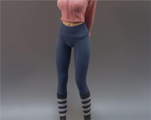 Collant bleu 1/6 pour habiller figurine articulée sans pli