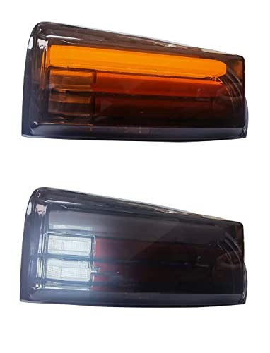 Accesorios señal para giro en luces traseras de Toyota Tundra 2007-2013 (Kit de 1 par, Rojo) 3