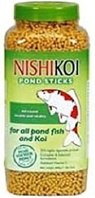 Image Nishikoi. Pond Sticks Floating Fish Food Healthy Goldfish Koi (800g Jar)