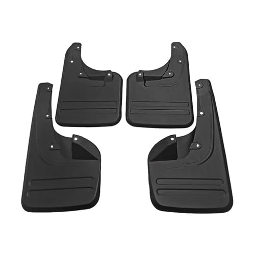 マッドガード マッドフラップ トヨタ ハイラックス ヴィーゴ 2005 2006 2007 2008 2009 2010 2012 2013 2014 フェンダー マッドガード マッドフラップ ガード スプラッシュに適合(Black)