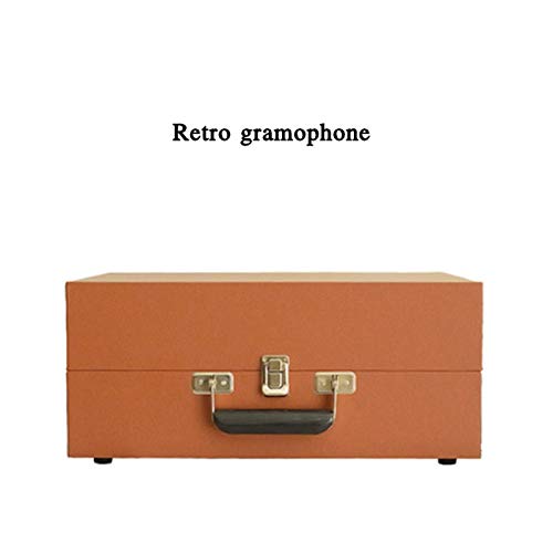 cvhtroe Haut-parleurs Radio Haut-parleurs Gramophone rétro Gramophone Portable Tourne-Disque Vinyle en Bois Rétro… - Les Beatles, Paul McCartney, John Lennon, RIngo Starr, George Harrison cvhtroe Haut-parleurs Radio Haut-parleurs Gramophone rétro Gramophone Portable Tourne-Disque Vinyle en Bois Rétro… – Image 3