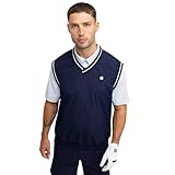SIROKO - Chaleco Cortavientos de Golf Putt Navy - XXL - Azul