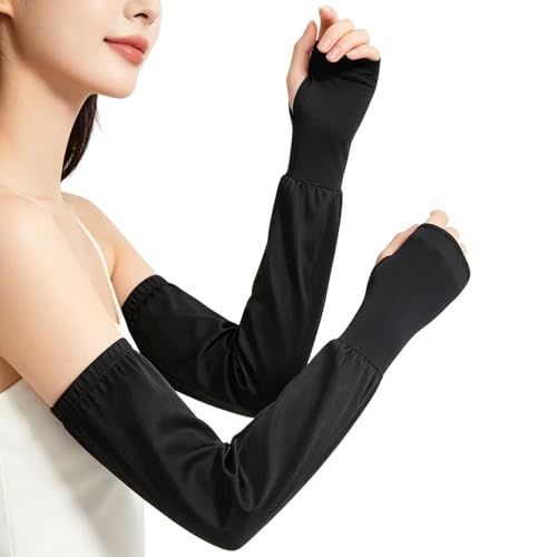 Ropa de brazo refrescante con fundas protectoras contra el calor de verano