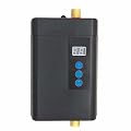 Tankless Instant Hot Water Heater, 3000W 110V Mini Electric Water-Heater with LCD Display, Under Sink On Demand Hot Water Heater, for Kitchen Bathroom RV Dish and Hand Washing