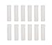 12Pcs Empty Refillable Clear Plastic Sample Flip Cap Squeeze Bottle Container Pot Vials For Cosmetic Makeup Emollient Water Lotion Shower Gel Emulsion Liquid(18ml.0.6oz)