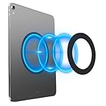 Tablet Wall Mount Magnetic, Ipad Wall Mount for Home Office Car Gym Kitchen Compatible with iPad Pro Mini Air, and Most Tablets Sleek Black Design Magnetic Pad Wall Mount Versatile Tablet Holder