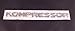 Produktbild Kompressor Chrom Emblem, Schriftzug selbstklebend