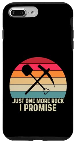 Just One More Rock Prospecting Geologist ���[���A �X�}�z�P�[�X iPhone 7 Plus/8 Plus �p