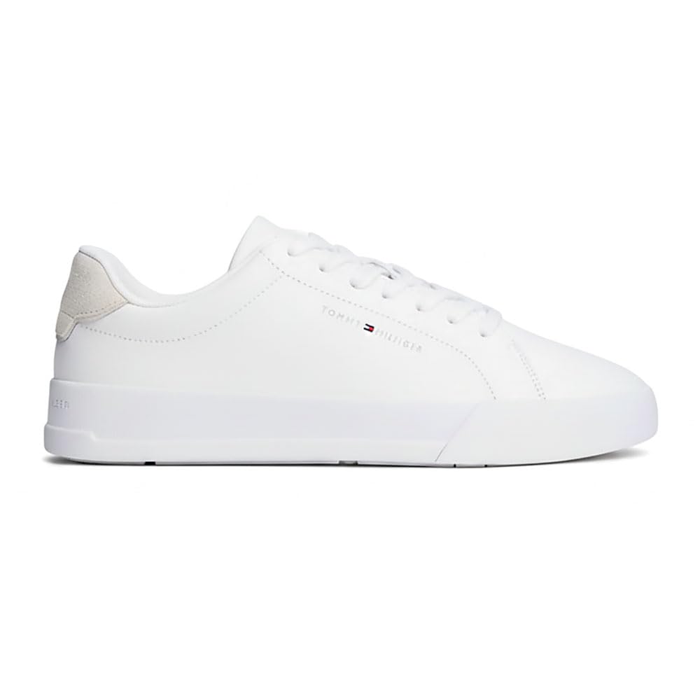 Tommy Hilfiger TH Court Core FM0FM05904YBS007 Low Top, Bianco, 46