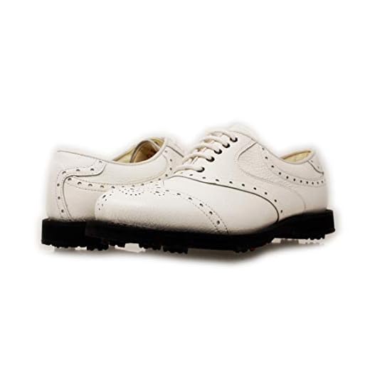 Zapatillas de golf PORTMANN Prime Club para hombre | Cuero Premium | Extraligeras y Flexibilidad | Pure Drive Tec., color Rojo, talla 40.5/41 EU