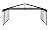 Arrow Carports Galvanized Steel Carport, Double Car Metal Carport Kit, 20' x 24' x 9', Charcoal
