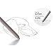 S24 Ultra S Pen for Samsung Galaxy S24 Ultra S Pen Replacement, US Version, EJ-PS928BJEGUS, for Samsung Galaxy S24 Ultra Stylus Pen withoutBluetooth (Light Gray)