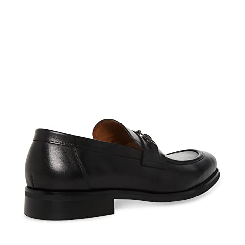 Steve Madden Men's Ames Loafer, Black Leather, 13 #TOP5